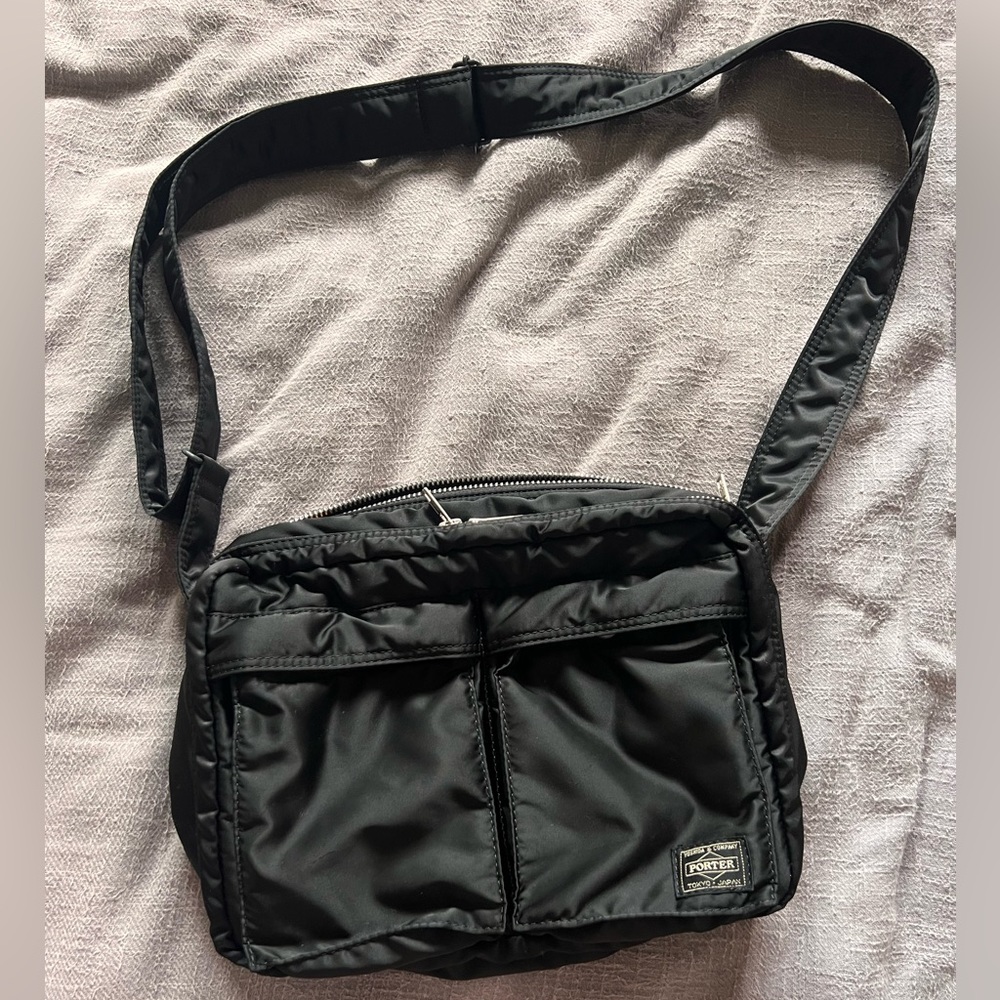 Porter / Tanker Shoulder Bag (L) - Black